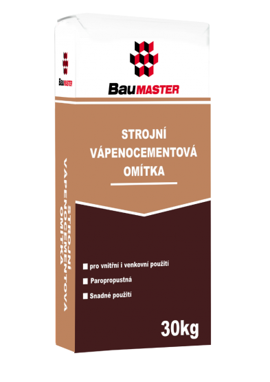 Strojní vápenocementová omítka