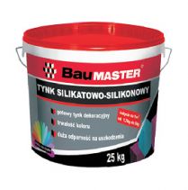 Silicate and silicone plaster